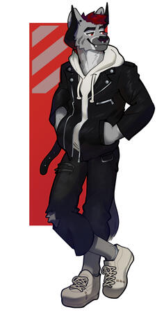Full body + shaded