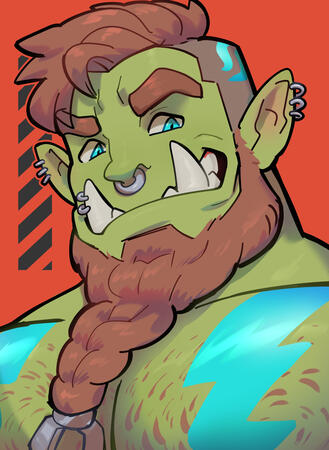 Headshot + shaded