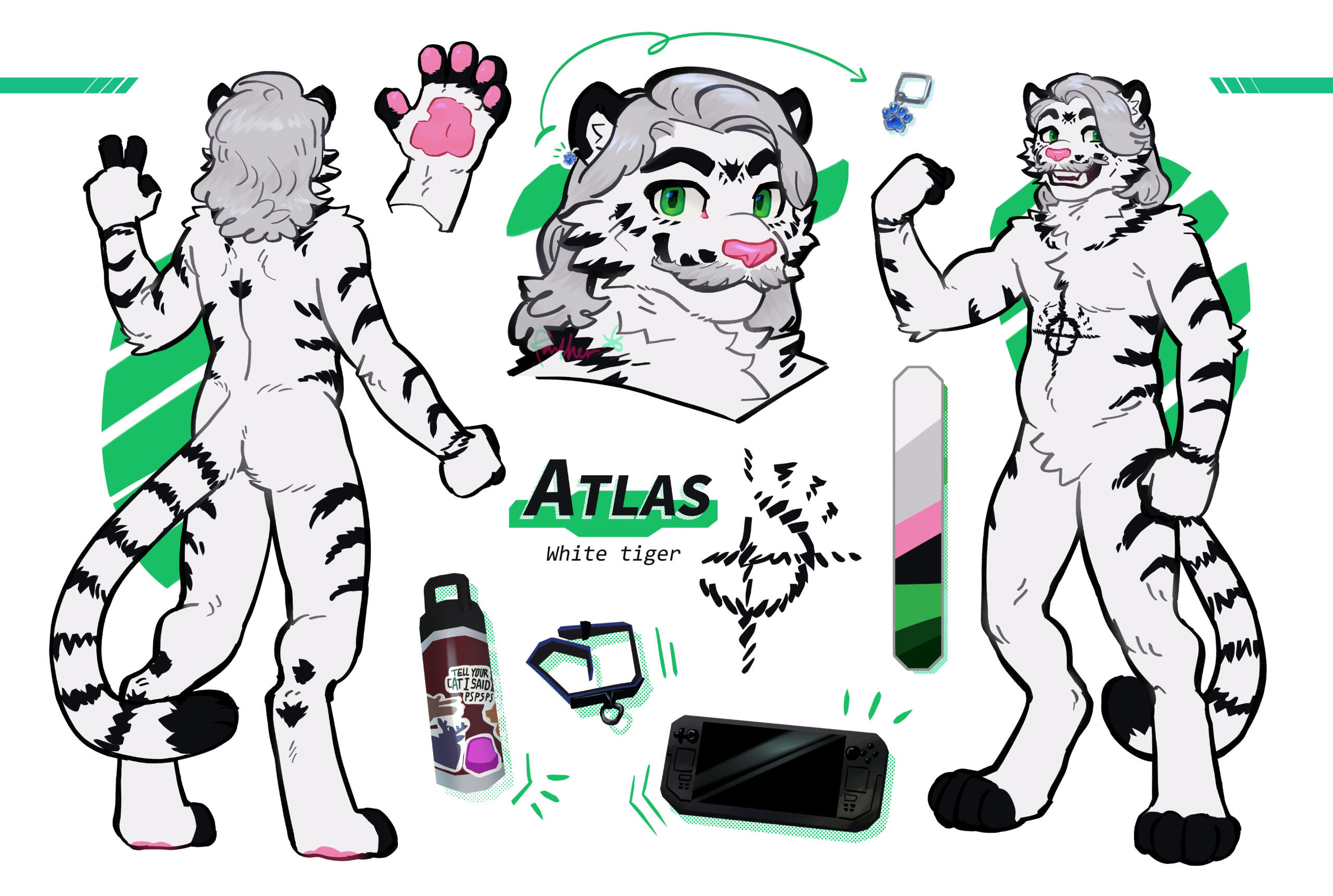 Comms/experimental style ref sheet