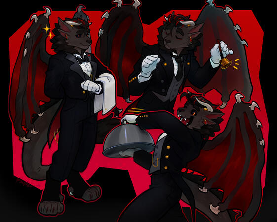 Full body/Half Body + character sheet + shaded